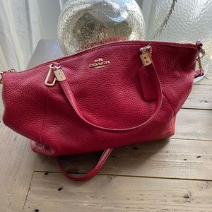 Red Coach Purse